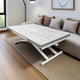 Hanah Home Mesa de Comedor Extensible Yan - Lisbon, Blanco